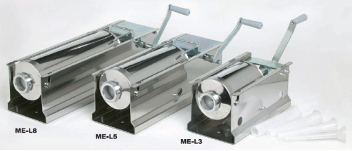 Imagen Embutidoras acero inox. 3, 5 y 7 kilos